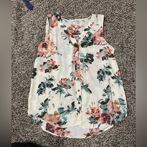 Floral Medium Maurice’s Floral Blouse